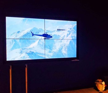 large screen tv