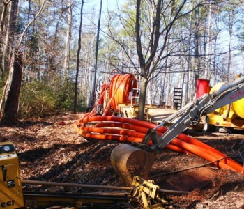 roll duct outdoors